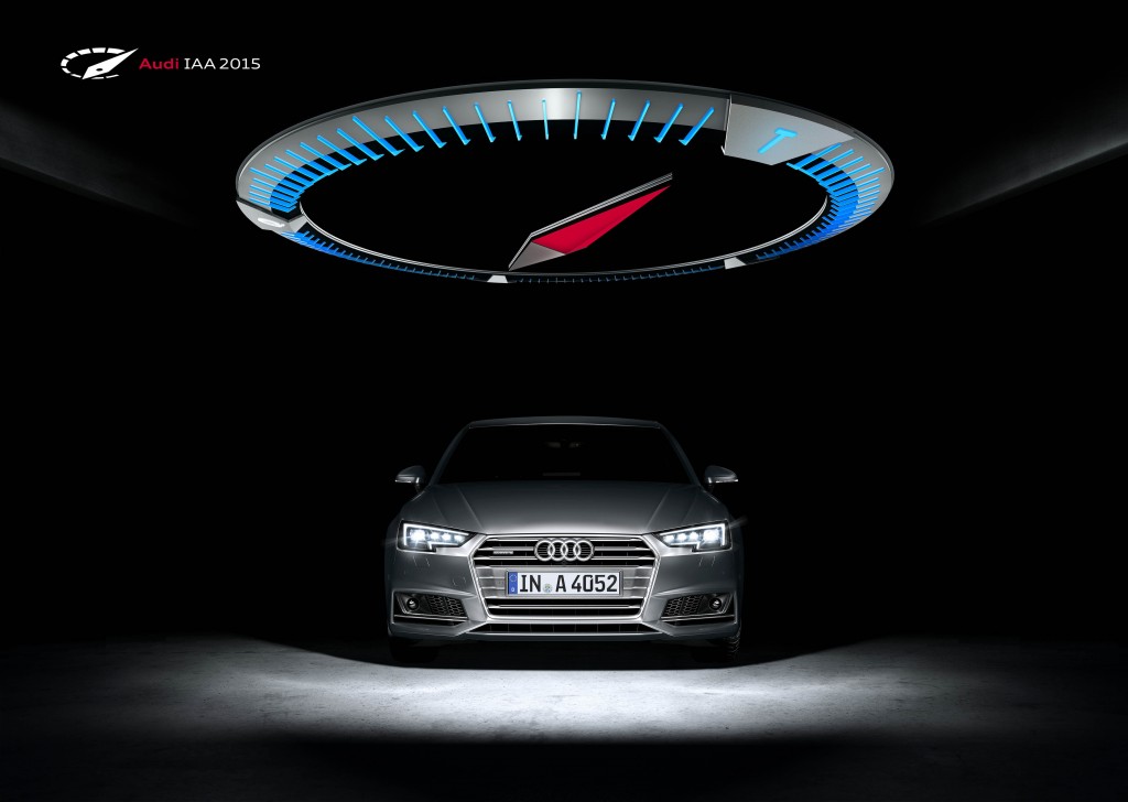 Audi at the IAA 2015: the power of four
