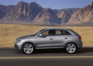 Audi Q3 2.0 TDI quattro S line/Fahraufnahme