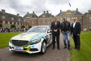 Kunstauto tijdens Concours d’Elégance