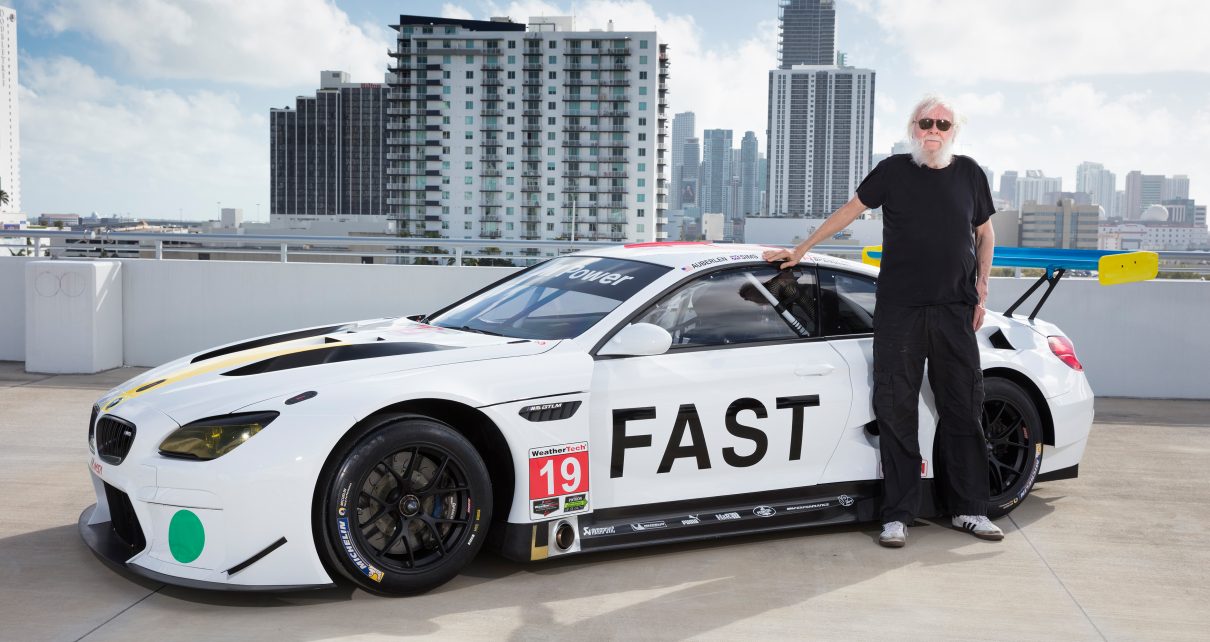 John Baldessari BMW M6 GTLM Art Car #19.