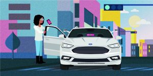 Ford werkt met Lyft aan zelfrijdende auto’s