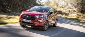 Nieuwe EcoSport SUV met stijlvol interieur en slimme technologie